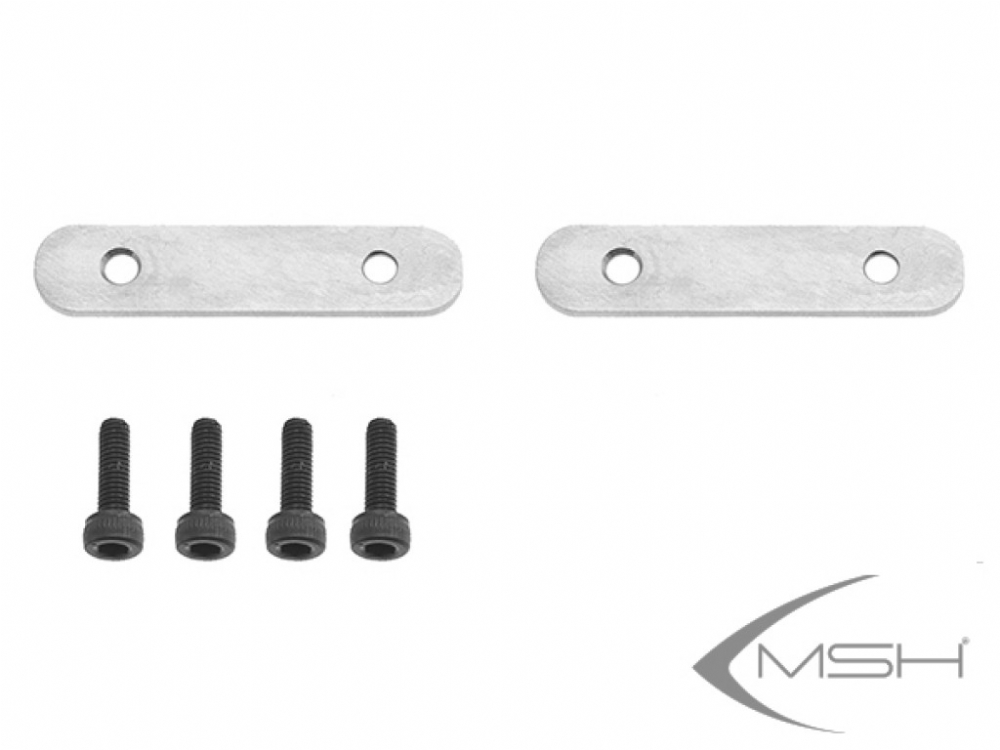 MSH Protos 700- Rectangular washer - motor mount (2x)MSH71021
