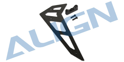 H50T009XXW 500X Carbon Fiber Vertical Stabilizer