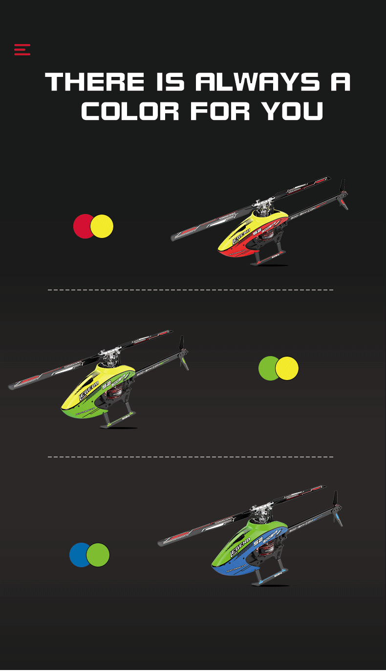 Goosky Legend S2 Helicopter