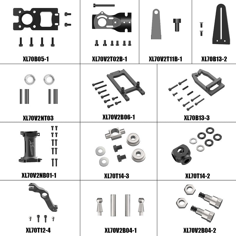 XL70V2A20 Specter 700 WC parts combo