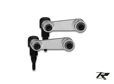 Anti rotation arm set TR690-105 (silver)