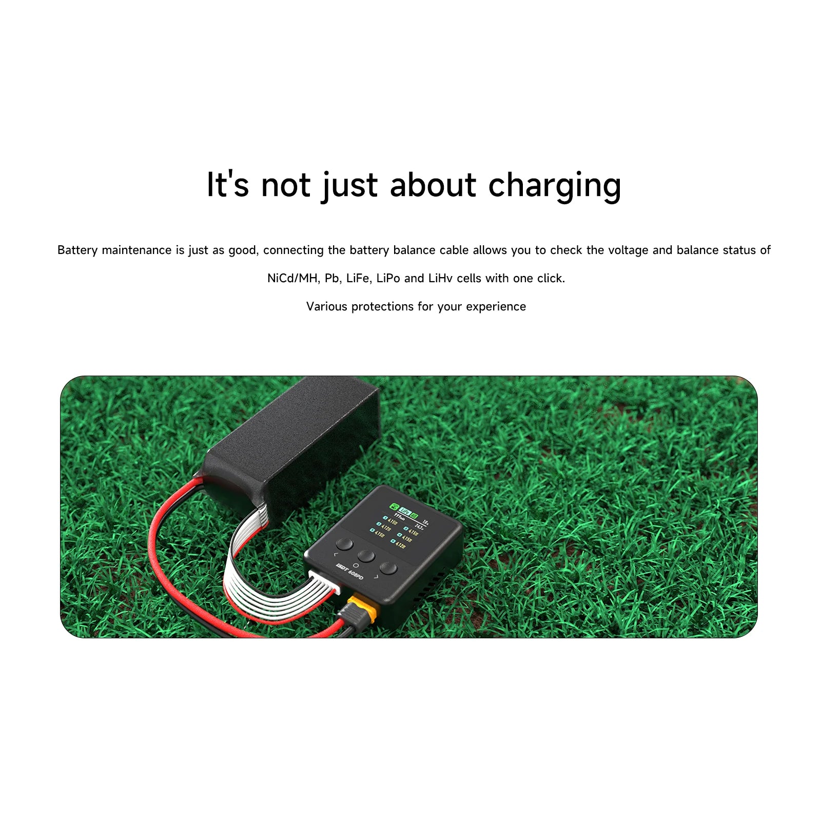 ISDT 608PD DC 240W 10A USB C 140W 5A Smart Digital Charger