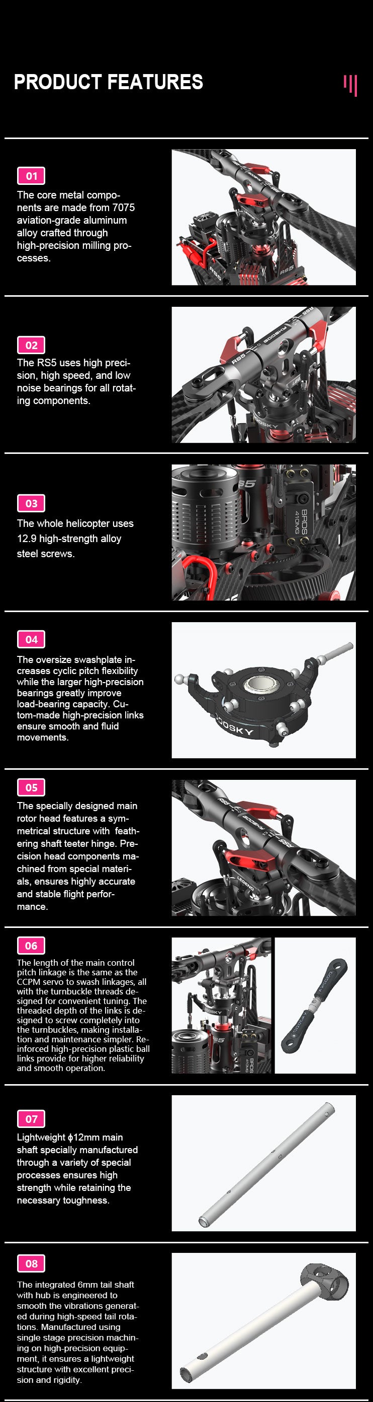 Goosky RS5 Kit. With Azure Blades. Pre Order