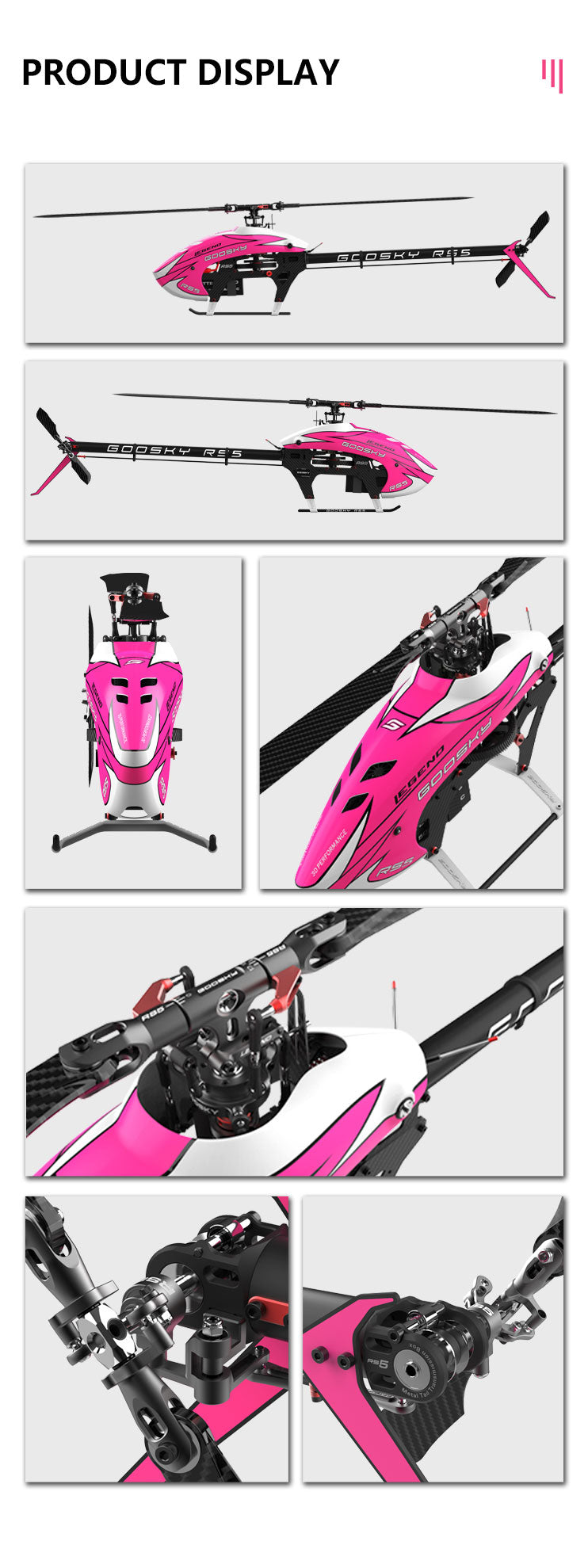 Goosky RS5 Kit. No Blades. Pre Order