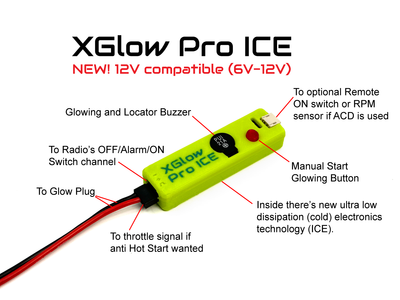 XGLOW PRO ICE GLOW PLUG IGNITER