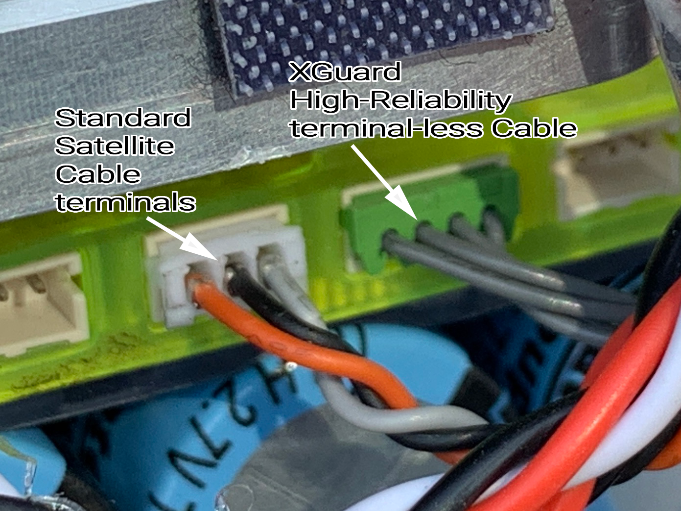 XGUARD HIGH-RELIABILITY TERMINAL-LESS 3-CONDUCTOR 15 INCH EXTENSION WITH JST COMPATIBLE CONNECTORS