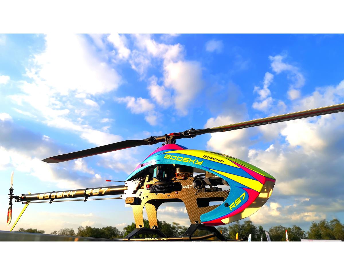 Goosky RS7 700 heli kit with Azure Blades.