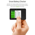 ISDT BattGo BG-8S Battery Meter，LCD Display Digital Battery Capacity Checker Battery Balancer Battery Tester for LiPo/Life/Li-ion/NiMH/Nicd