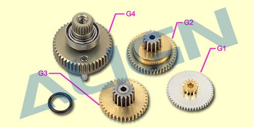 Align DS650 Servo Gear Set HSP65001