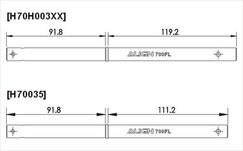 700FL Main Shaft Set H70H003XXW