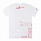 Flying T-shirt White