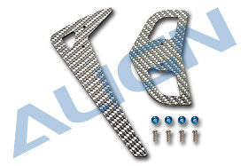 HS1213-75 Carbon Fiber Stabilizer/3K Silver