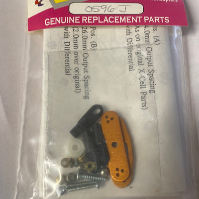 MA 0596-J X-cell Adjustable Roll Servo Control Arm Kit