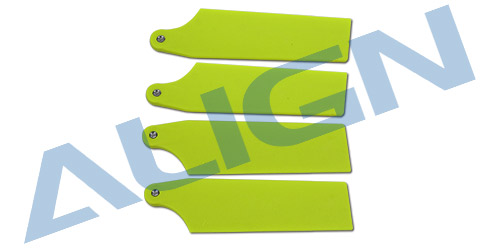 69mm Tail Blade Fluorescence Yellow HQ0693B