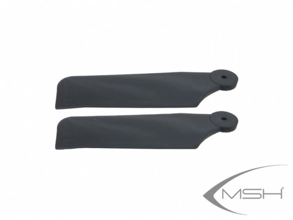 MSH41181-1 380 Rigid Tail blade Black