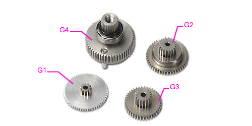 BL700H Servo Gear Set HSP70001