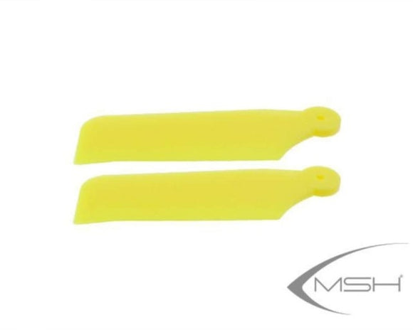 MSH41203 Tail blade Protos 380 YELLOW