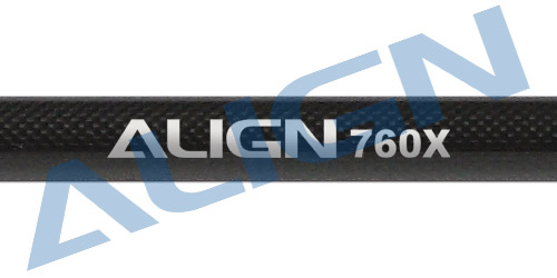 760X Carbon Fiber Tail Boom H76T002XX