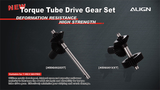 Align 500 torque tube rear drive gear set H50g002xxw