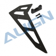 H50T009XXW 500X Carbon Fiber Vertical Stabilizer