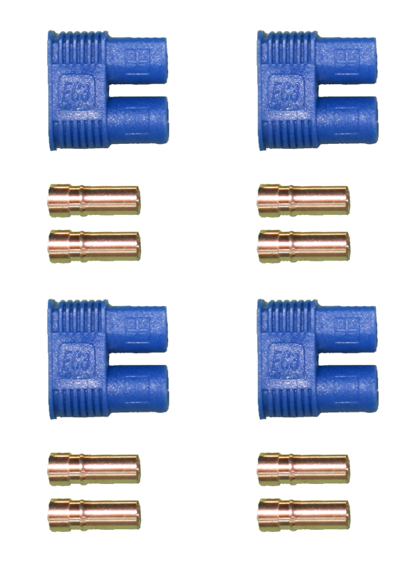 MALE EC3 CONNECTORS (4 COUNT) AC-EC3M