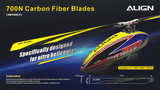 700N Carbon Fiber Blades HD700C