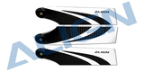 90 Carbon Fiber Tail Blades / 3 HQ0900D